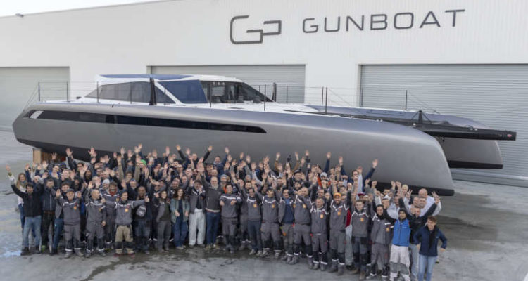 gunboat recently launched the first gunboat 68 out of the